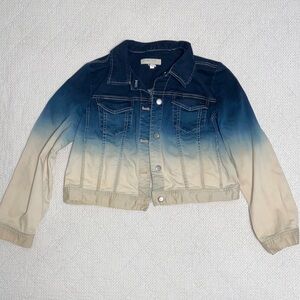 Ombre Denim Jacket